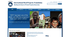 Desktop Screenshot of irpf.org