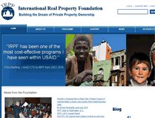Tablet Screenshot of irpf.org